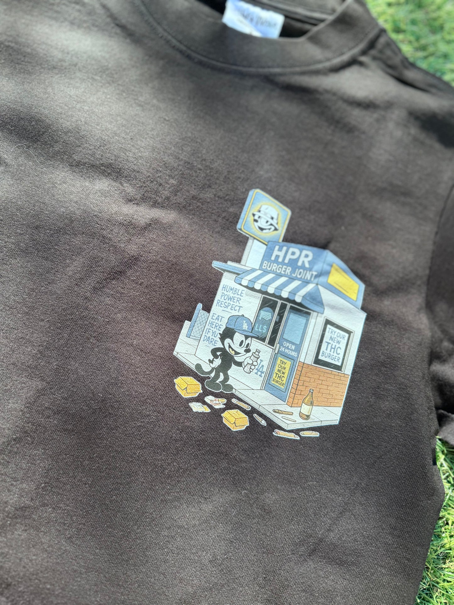 HPR BURGER JOINT BLACK SHIRT๐๐